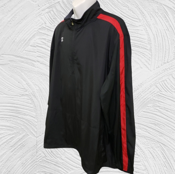 Champion Men's performance Anorak windbreaker 1/4 zip Size 3xl - Picture 3 of 9